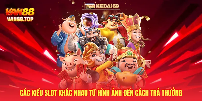 Các kiểu slot khác nhau từ hình ảnh đến cách trả thưởng