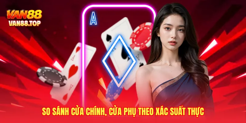 So sánh cửa chính, cửa phụ theo xác suất thực